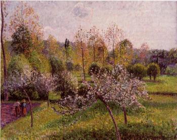 Flowering Apple Trees at Eragny II